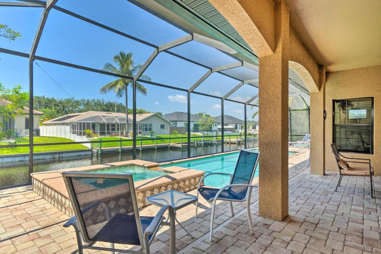 Canalfront Cape Coral Home With Patio And Grill! Exterior foto